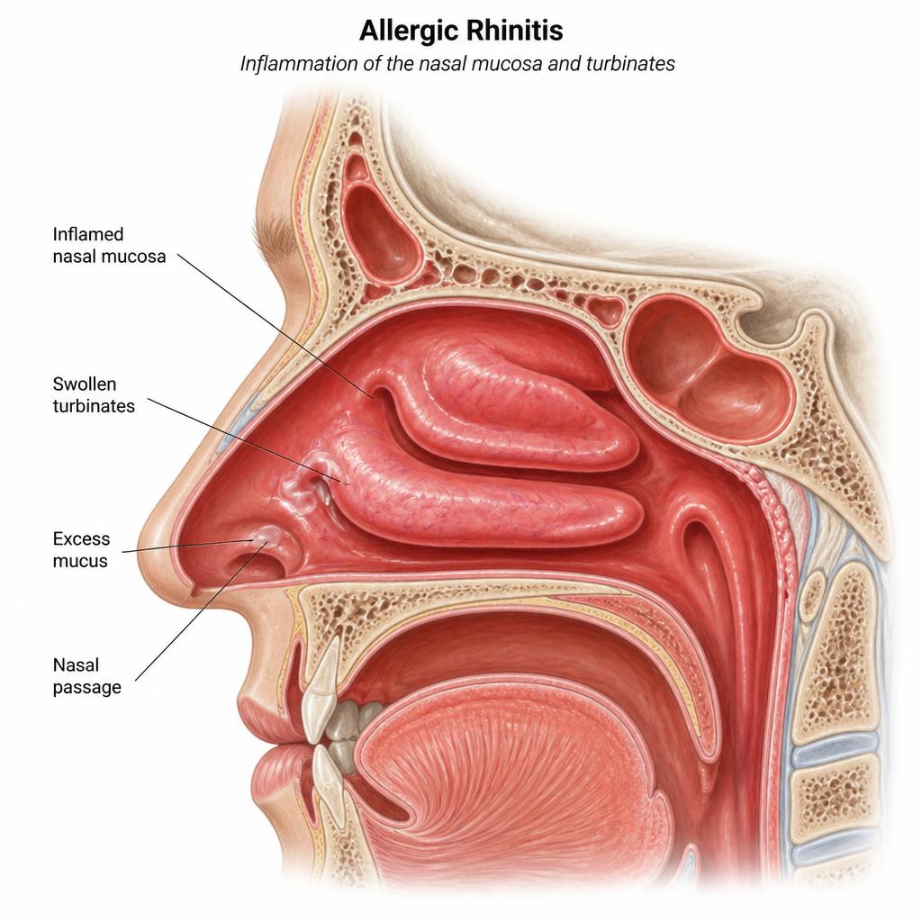 Homeopathic treatment for allergic rhinitis condition in Mumbai