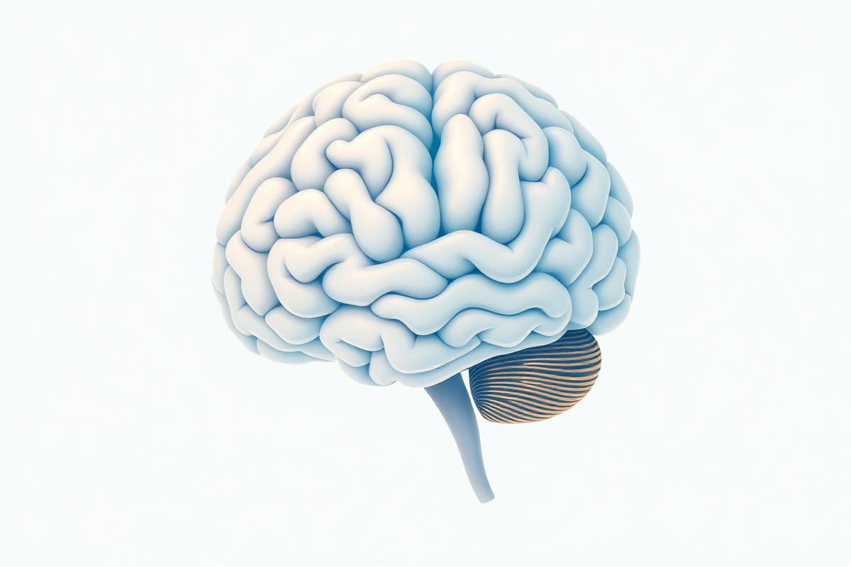 Brain Cancer Brain cancer care — human brain anatomy illustration