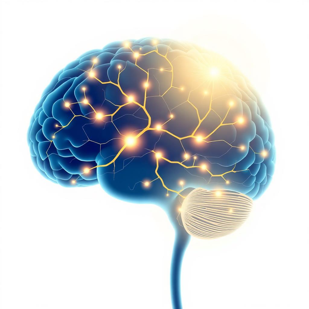 Parkinson Disease Parkinson Disease — editorial medical illustration of the human brain